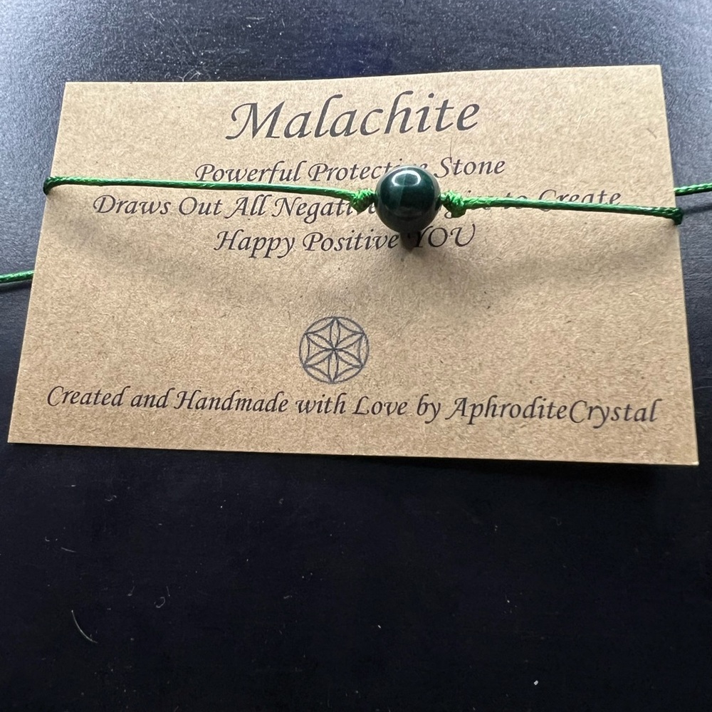 Green Malachite Bracelet